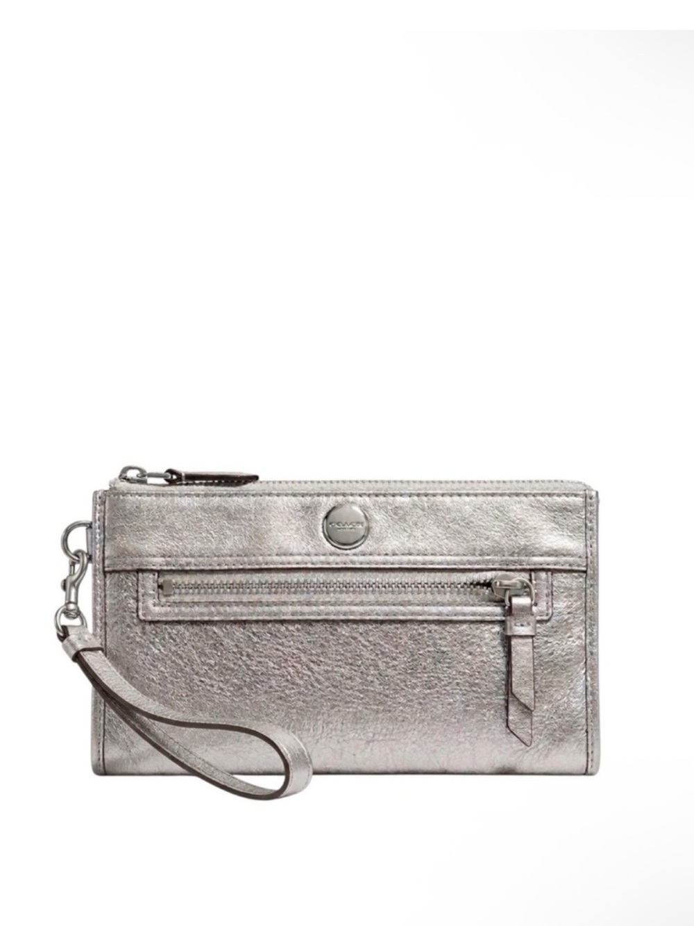 Coach 65th Anniversary Legacy Lined Wristlet